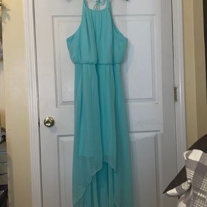 Bridesmaids high low dress SPA color